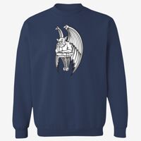 Adult USA Made Heavyweight Crewneck Sweatshirt Thumbnail