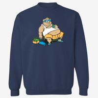 Adult USA Made Heavyweight Crewneck Sweatshirt Thumbnail