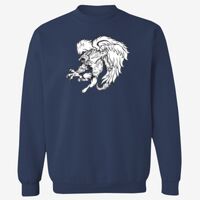 Adult USA Made Heavyweight Crewneck Sweatshirt Thumbnail