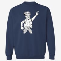 Adult USA Made Heavyweight Crewneck Sweatshirt Thumbnail