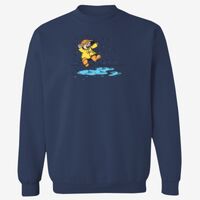 Adult USA Made Heavyweight Crewneck Sweatshirt Thumbnail