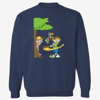 Adult USA Made Heavyweight Crewneck Sweatshirt Thumbnail