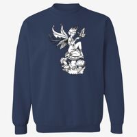 Adult USA Made Heavyweight Crewneck Sweatshirt Thumbnail