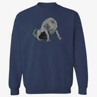 Adult USA Made Heavyweight Crewneck Sweatshirt Thumbnail