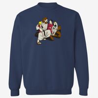 Adult USA Made Heavyweight Crewneck Sweatshirt Thumbnail