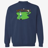 Adult USA Made Heavyweight Crewneck Sweatshirt Thumbnail