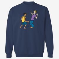 Adult USA Made Heavyweight Crewneck Sweatshirt Thumbnail