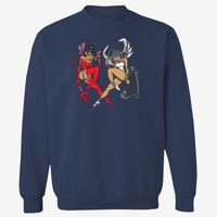 Adult 9.5 oz., 80/20 Heavyweight Crewneck Sweatshirt Thumbnail