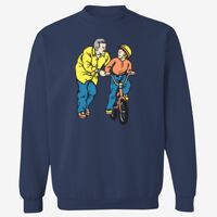 Adult USA Made Heavyweight Crewneck Sweatshirt Thumbnail