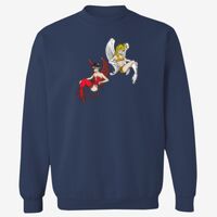 Adult USA Made Heavyweight Crewneck Sweatshirt Thumbnail