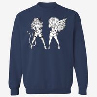 Adult 9.5 oz., 80/20 Heavyweight Crewneck Sweatshirt Thumbnail