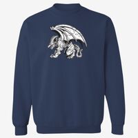 Adult USA Made Heavyweight Crewneck Sweatshirt Thumbnail