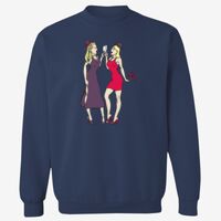 Adult USA Made Heavyweight Crewneck Sweatshirt Thumbnail