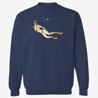 Adult 9.5 oz., 80/20 Heavyweight Crewneck Sweatshirt Thumbnail