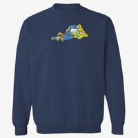 Adult USA Made Heavyweight Crewneck Sweatshirt Thumbnail