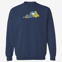 Adult 9.5 oz., 80/20 Heavyweight Crewneck Sweatshirt Thumbnail