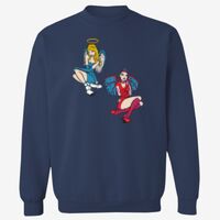 Adult 9.5 oz., 80/20 Heavyweight Crewneck Sweatshirt Thumbnail