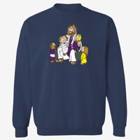 Adult USA Made Heavyweight Crewneck Sweatshirt Thumbnail