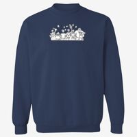 Adult USA Made Heavyweight Crewneck Sweatshirt Thumbnail