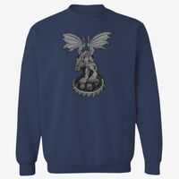 Adult USA Made Heavyweight Crewneck Sweatshirt Thumbnail