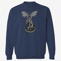 Adult 9.5 oz., 80/20 Heavyweight Crewneck Sweatshirt Thumbnail