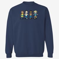 Adult USA Made Heavyweight Crewneck Sweatshirt Thumbnail