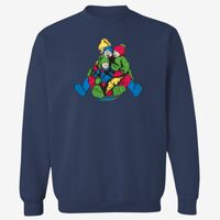 Adult USA Made Heavyweight Crewneck Sweatshirt Thumbnail