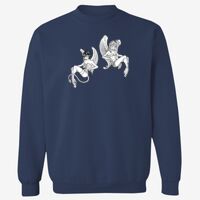Adult USA Made Heavyweight Crewneck Sweatshirt Thumbnail