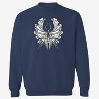 Adult USA Made Heavyweight Crewneck Sweatshirt Thumbnail