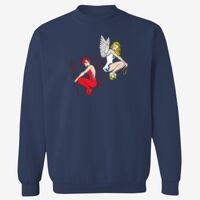Adult USA Made Heavyweight Crewneck Sweatshirt Thumbnail