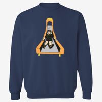 Adult USA Made Heavyweight Crewneck Sweatshirt Thumbnail