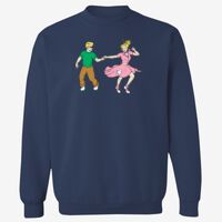Adult USA Made Heavyweight Crewneck Sweatshirt Thumbnail