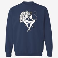 Adult 9.5 oz., 80/20 Heavyweight Crewneck Sweatshirt Thumbnail