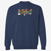 Adult USA Made Heavyweight Crewneck Sweatshirt Thumbnail
