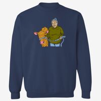 Adult 9.5 oz., 80/20 Heavyweight Crewneck Sweatshirt Thumbnail