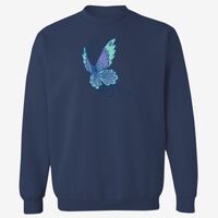 Adult USA Made Heavyweight Crewneck Sweatshirt Thumbnail