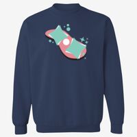 Adult USA Made Heavyweight Crewneck Sweatshirt Thumbnail