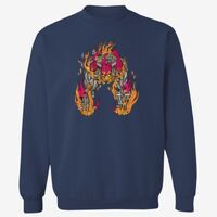 Adult USA Made Heavyweight Crewneck Sweatshirt Thumbnail