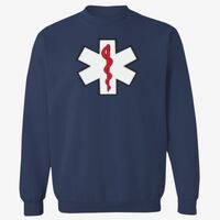 Adult USA Made Heavyweight Crewneck Sweatshirt Thumbnail