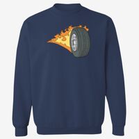 Adult USA Made Heavyweight Crewneck Sweatshirt Thumbnail