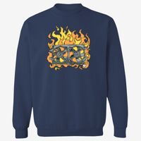Adult USA Made Heavyweight Crewneck Sweatshirt Thumbnail