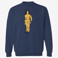 Adult USA Made Heavyweight Crewneck Sweatshirt Thumbnail