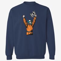 Adult USA Made Heavyweight Crewneck Sweatshirt Thumbnail