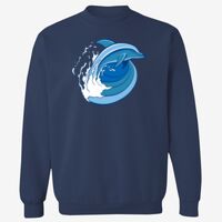 Adult USA Made Heavyweight Crewneck Sweatshirt Thumbnail