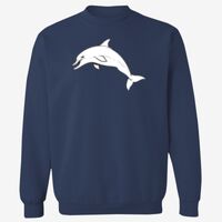 Adult 9.5 oz., 80/20 Heavyweight Crewneck Sweatshirt Thumbnail