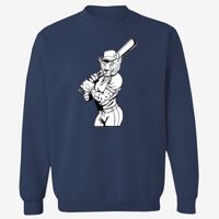 Adult 9.5 oz., 80/20 Heavyweight Crewneck Sweatshirt Thumbnail