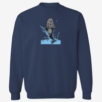 Adult USA Made Heavyweight Crewneck Sweatshirt Thumbnail