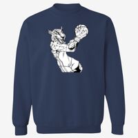 Adult 9.5 oz., 80/20 Heavyweight Crewneck Sweatshirt Thumbnail