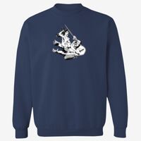 Adult USA Made Heavyweight Crewneck Sweatshirt Thumbnail