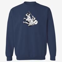 Adult 9.5 oz., 80/20 Heavyweight Crewneck Sweatshirt Thumbnail